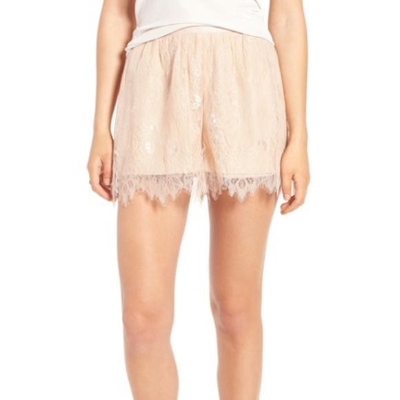 NWT Keepsake the Label Above Water Lace Shorts L - Picture 1 of 8